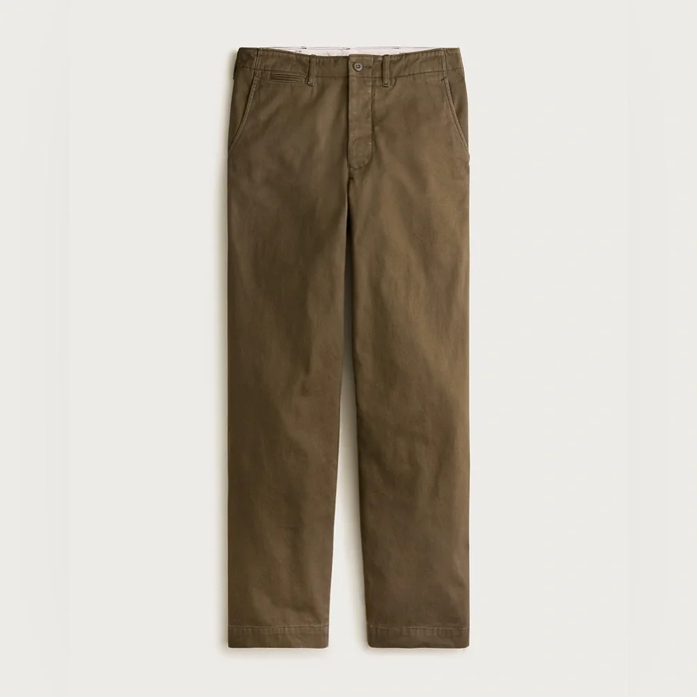 NWT J.Crew x Wallace & Barnes Selvedge Officer Chino Pant